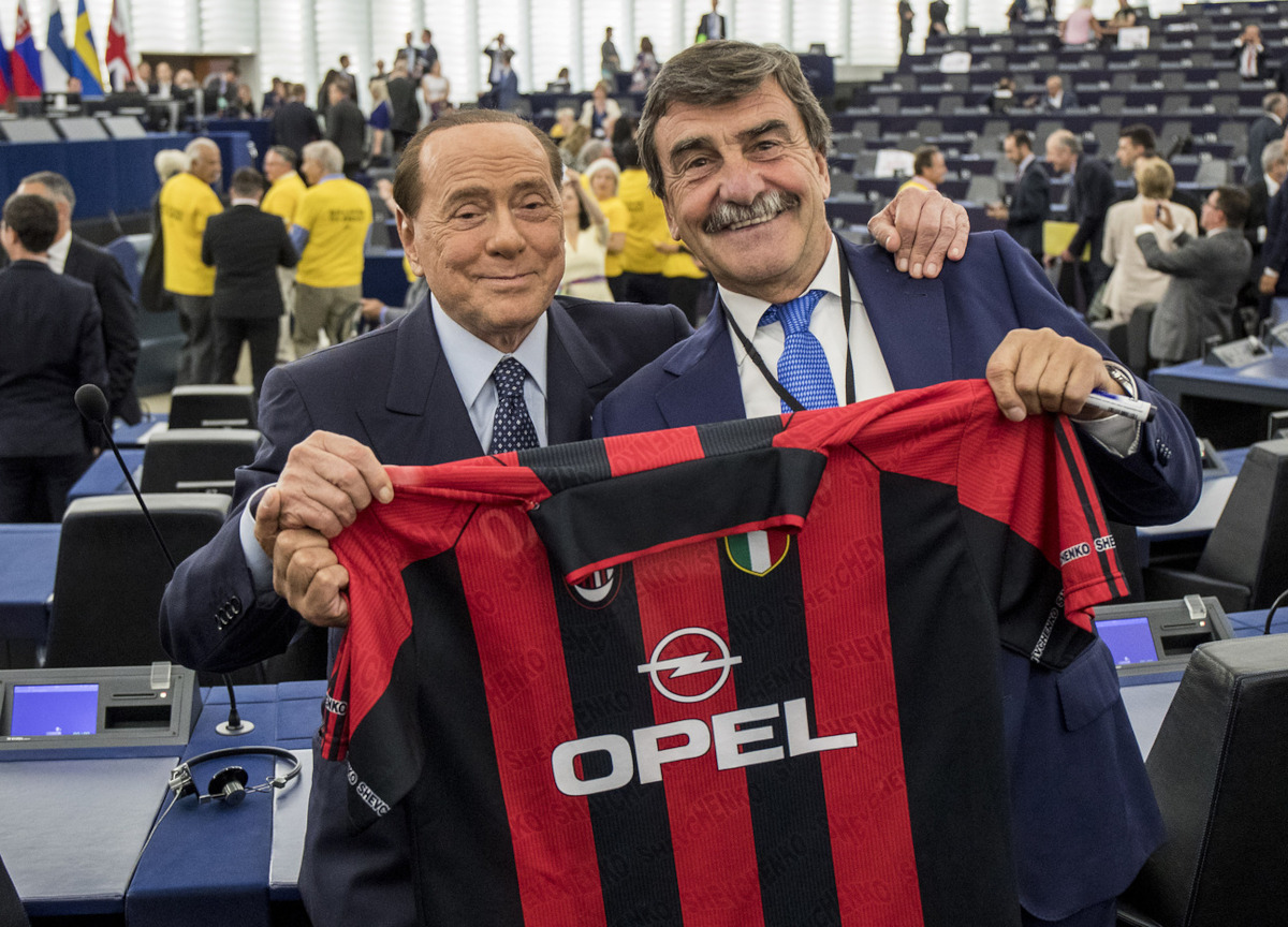 Lega, Gianantonio Da Re con Silvio Berlusconi