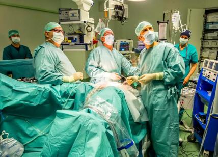 Paziente con tumore operato con ologramma del fegato a Monza