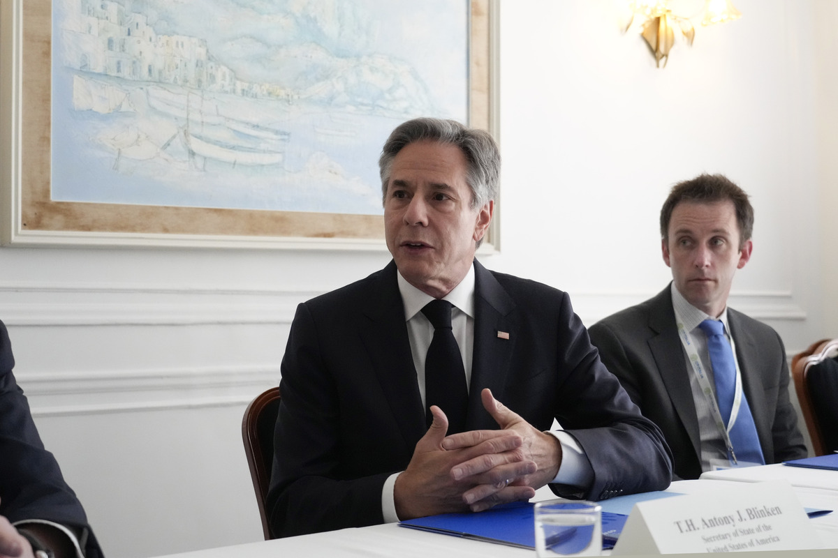 Secondo giorno dei ministri degli Esteri del G7 a Capri. Secondo giorno dei ministri degli Esteri del G7 a Capri.