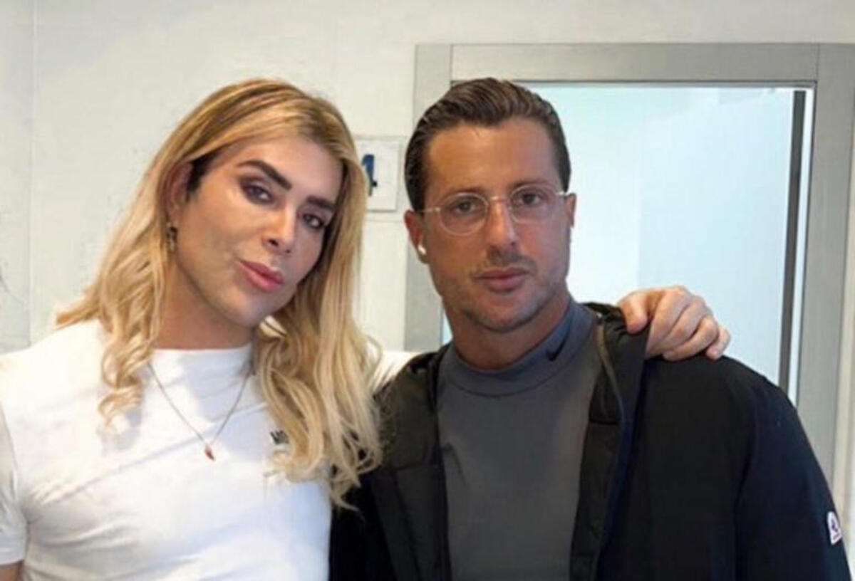 Giacomo Urtis e Fabrizio Corona