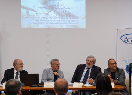 AQP e AIP, presentato il Piano d’Ambito per la gestione delle acque in Puglia