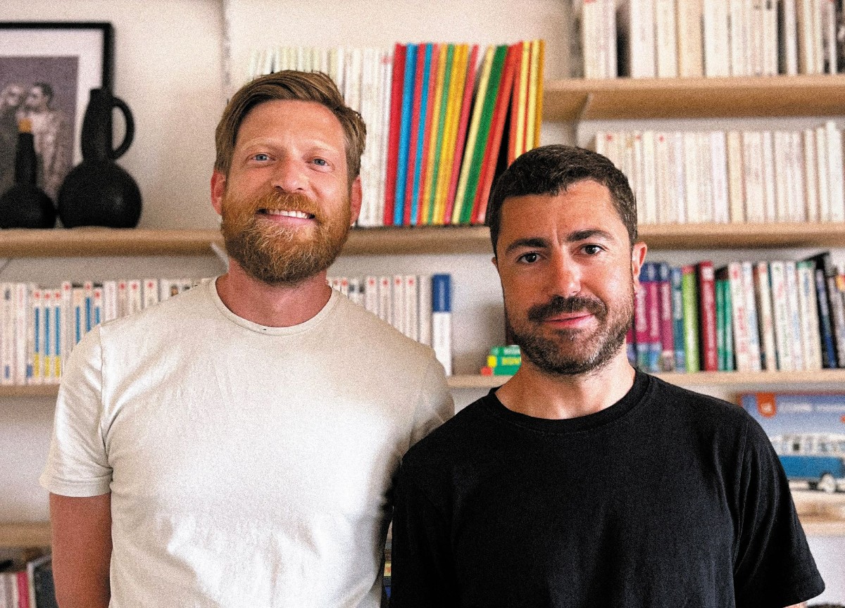 Albin Queru e Bruno Wennagel, fondatori della casa editrice Quelle Histoire