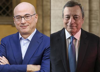 Draghi presenta il libro dell’onnipresente Cazzullo