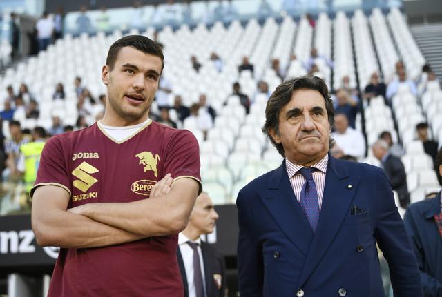 Alessandro Buongiorno e Urbano Cairo Torino (foto Lapresse) Alessandro Buongiorno e Urbano Cairo Torino (foto Lapresse)