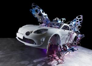 All' Art Paris 2023, Alpine ha svelato “Metamorphosis”