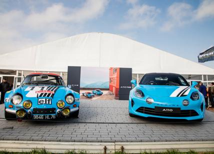 L'Alpine A290_β debutta sulle strade di Dieppe dando spettacolo