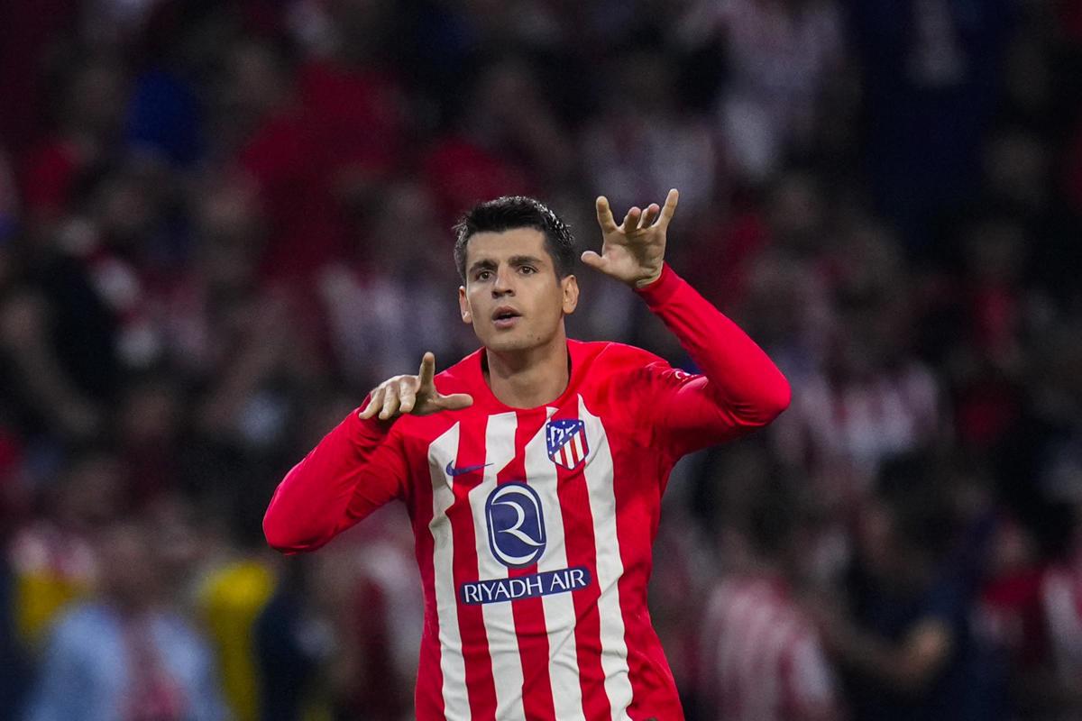 Alvarro Morata (foto Lapresse) Alvarro Morata (foto Lapresse)