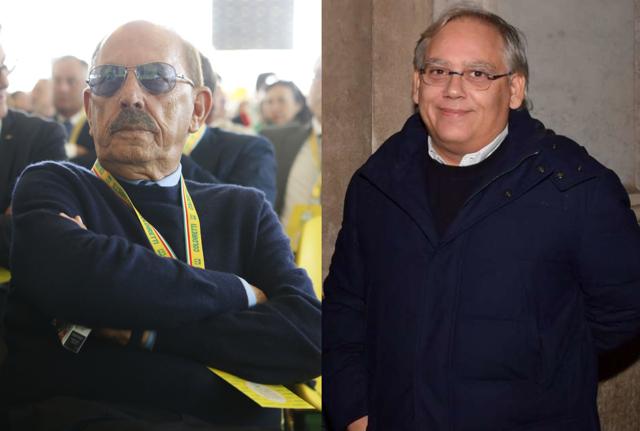 Antonio e Giampaolo Angelucci. Foto: Imagoeconomica e Dagospia/Bacco Antonio e Giampaolo Angelucci. Foto: Imagoeconomica e Dagospia/Bacco