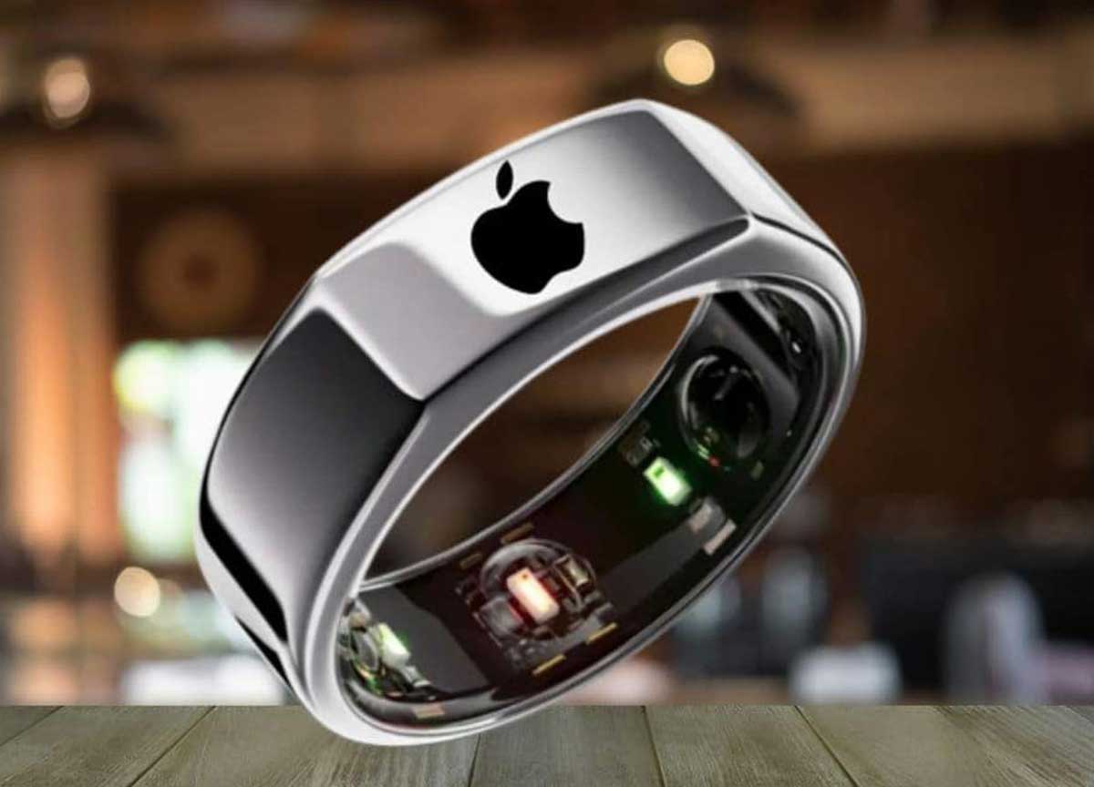 L'Apple Smart ring platinum L'Apple Smart ring platinum