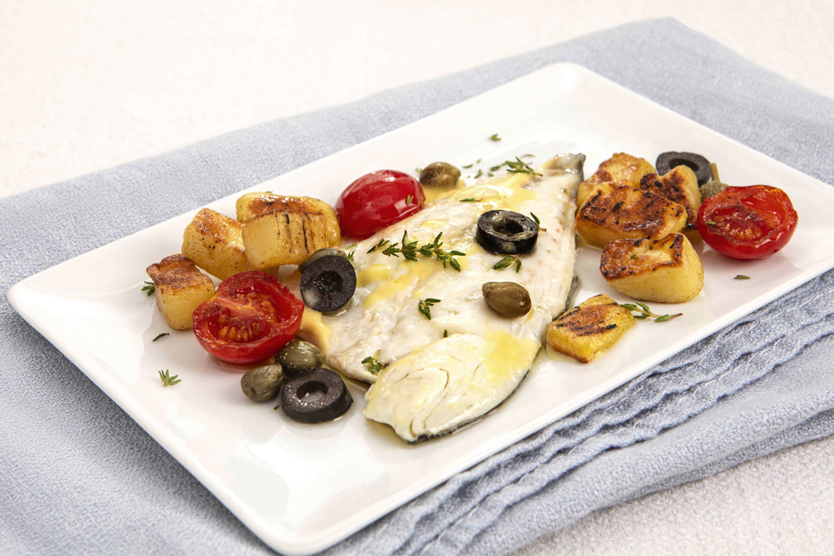 Artica   Filetto di orata alla mediterranea 1