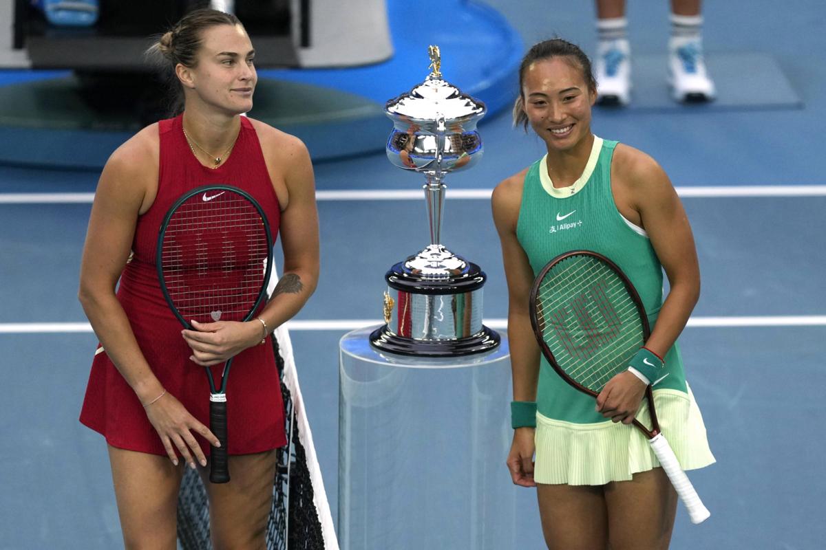 Aryna Sabalenka Zheng Qinwen Australian Open