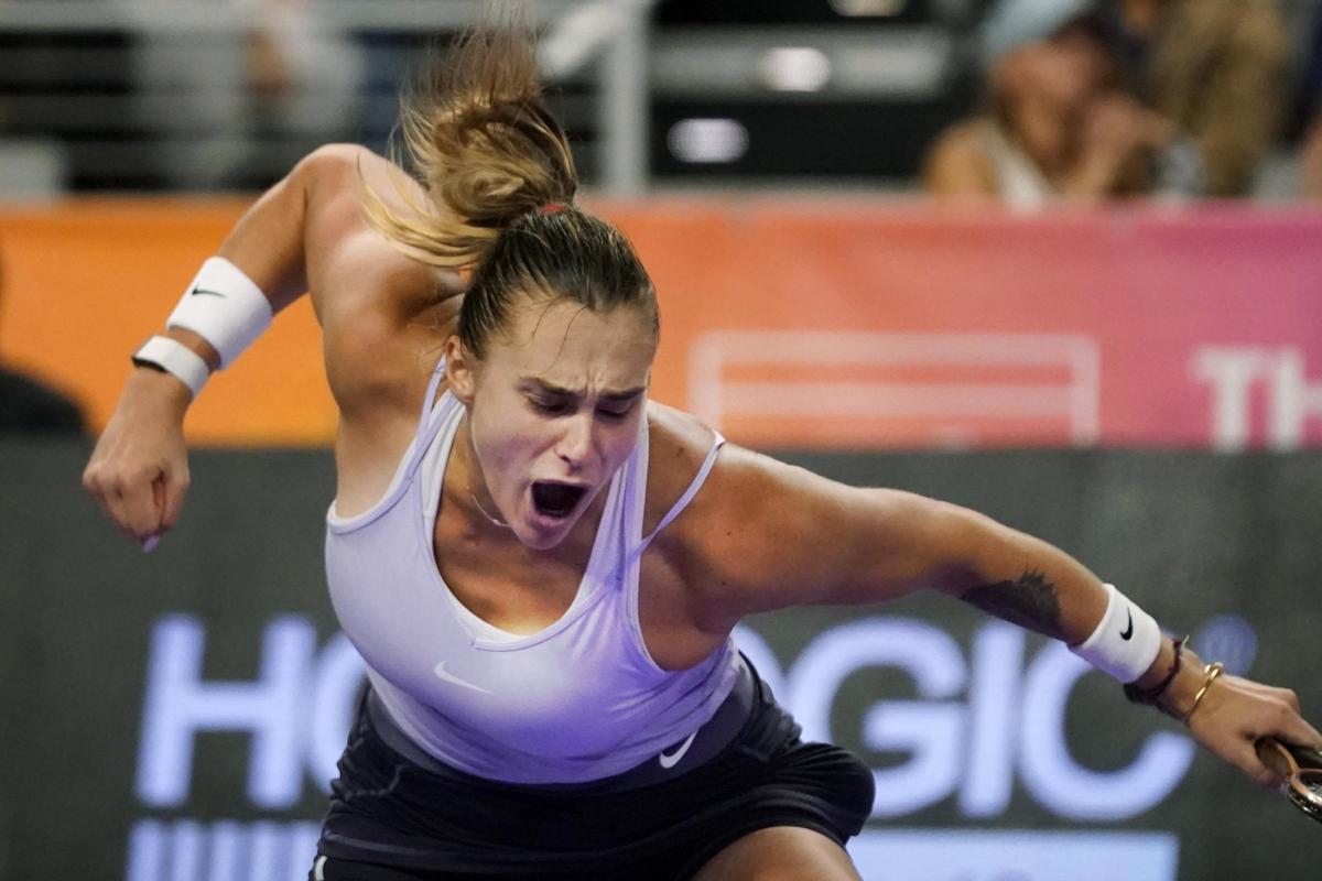 Aryna Sabalenka (foto Lapresse) Aryna Sabalenka (foto Lapresse)