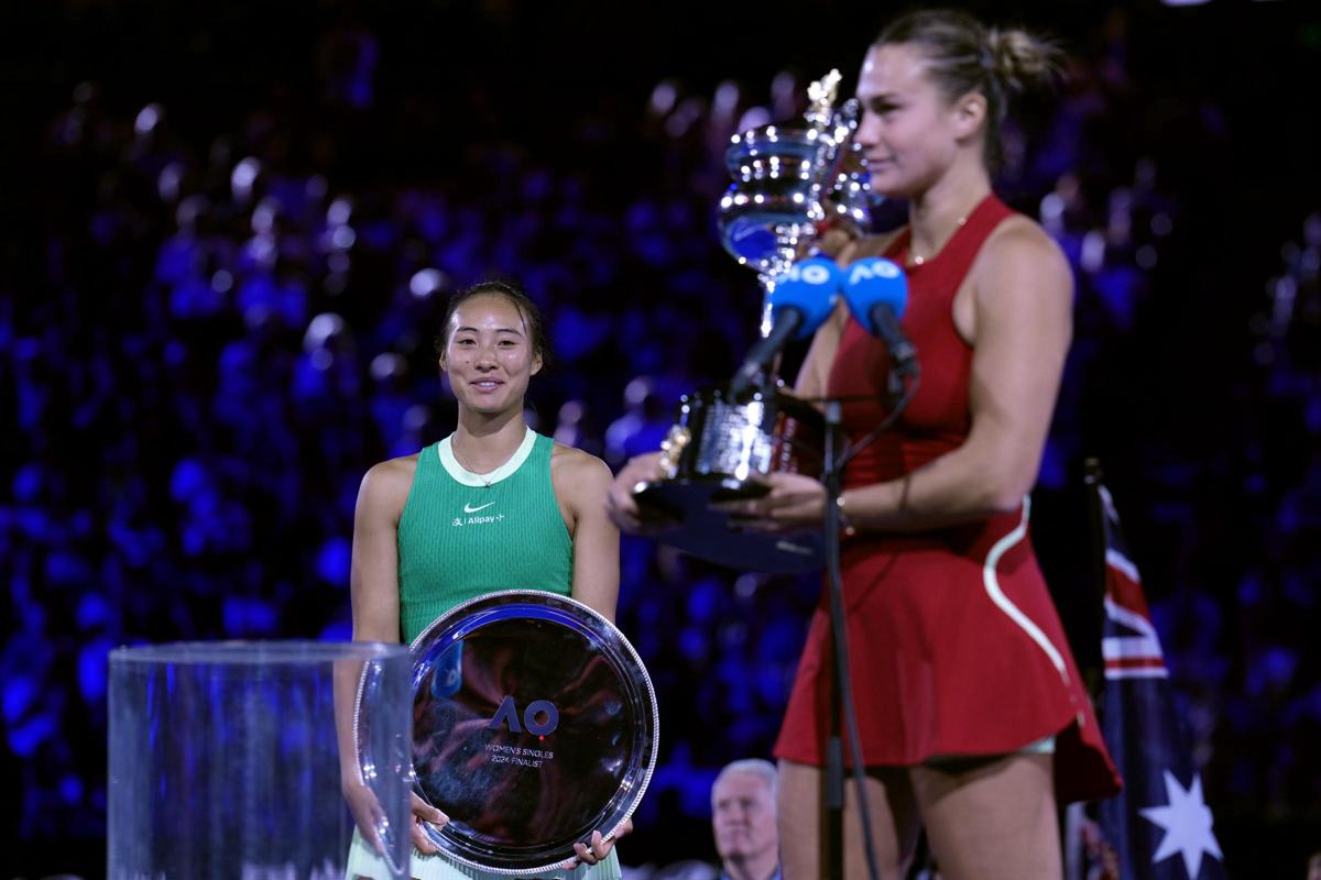 Aryna Sabalenka (foto Lapresse) Aryna Sabalenka (foto Lapresse)