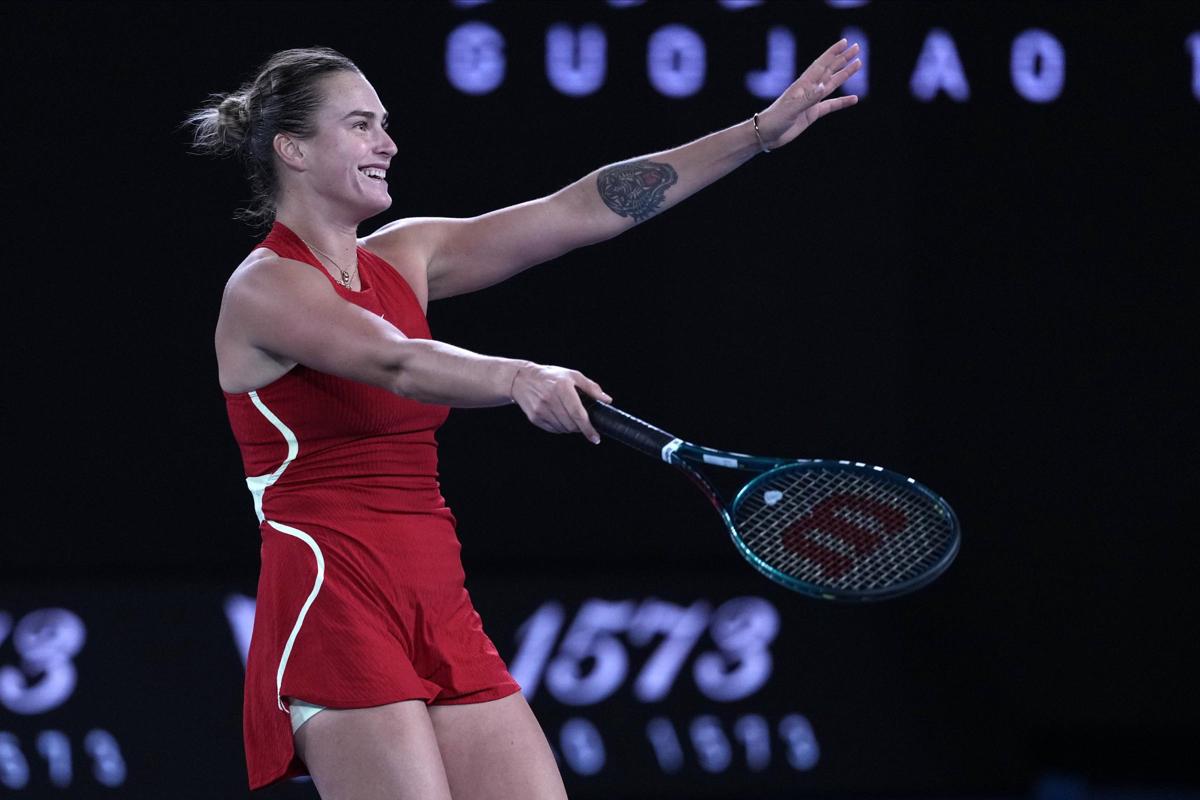 Aryna Sabalenka (foto Lapresse) Aryna Sabalenka (foto Lapresse)