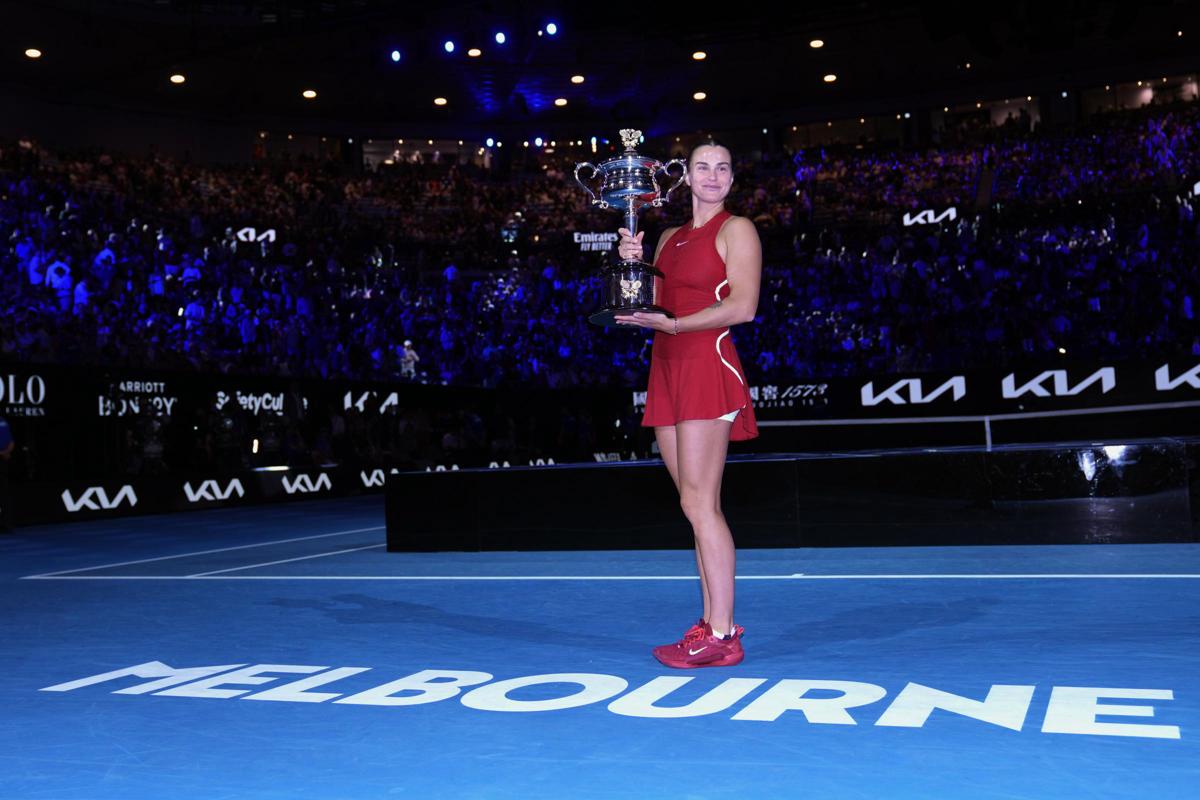 Aryna Sabalenka (foto Lapresse) Aryna Sabalenka (foto Lapresse)