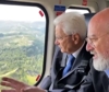 Mattarella sorvola in elicottero le zone alluvionate