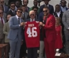 I vincitori del Superbowl Kansas City Chiefs alla Casa Bianca
