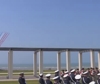 D-Day: la cerimonia al memoriale britannico a Ver-sur-Mer