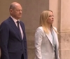 Meloni riceve il cancelliere tedesco Scholz a Palazzo Chigi