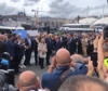 Giorgia Meloni in visita al Salone Nautico Internazionale di Genova