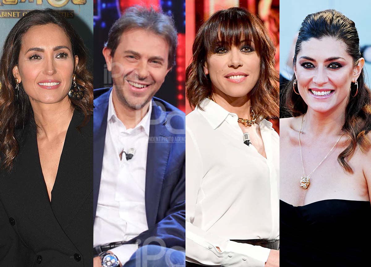 Caterina balivo, Francesco Giorgino, Nunzia De Girolamo e Elisa Isoardi Caterina balivo, Francesco Giorgino, Nunzia De Girolamo e Elisa Isoardi