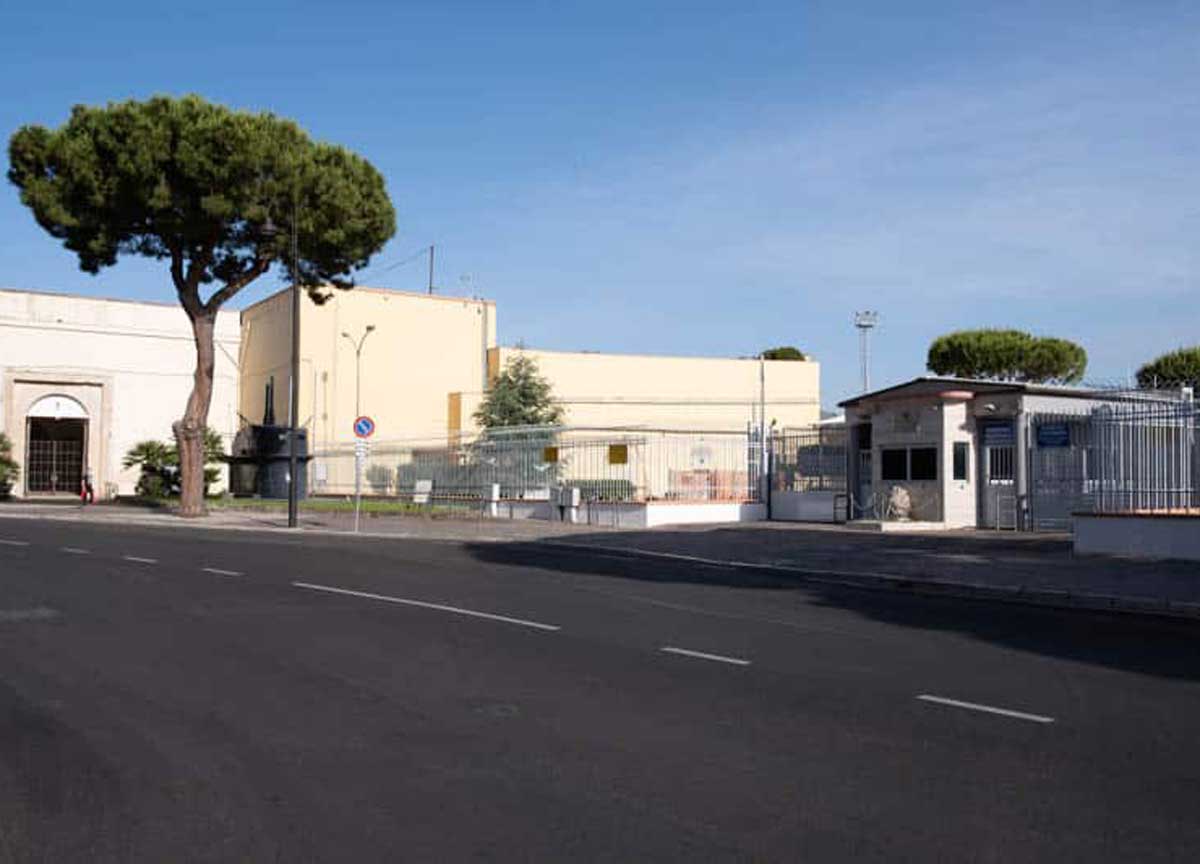 L'ingresso della base Nato a Gaeta L'ingresso della base Nato a Gaeta