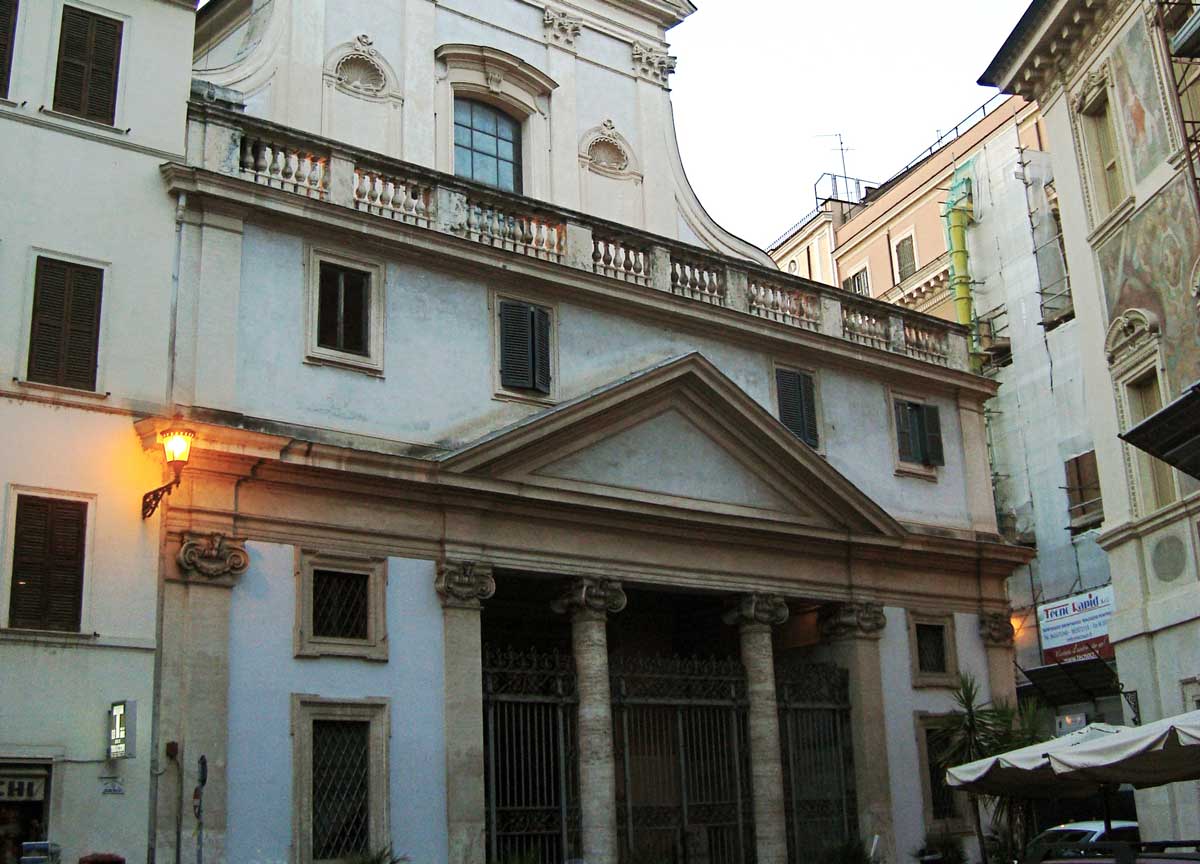 La basilica di Sant'Eustachio a Roma La basilica di Sant'Eustachio a Roma