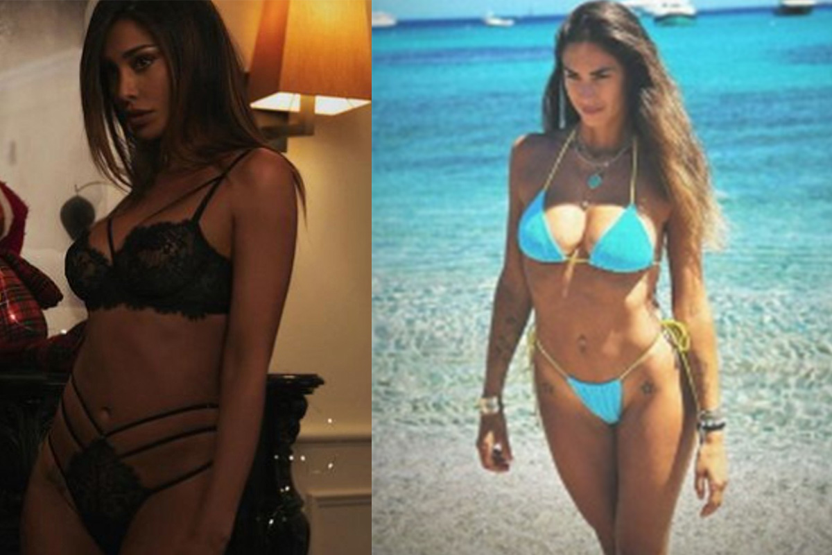 Belen (Instagram belenrodriguezreal) - Melissa Satta (Instagram melissasatta) Belen (Instagram belenrodriguezreal) - Melissa Satta (Instagram melissasatta)