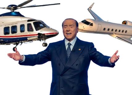 Berlusconi, la flotta di aerei appesantisce i bilanci di Fininvest: i conti