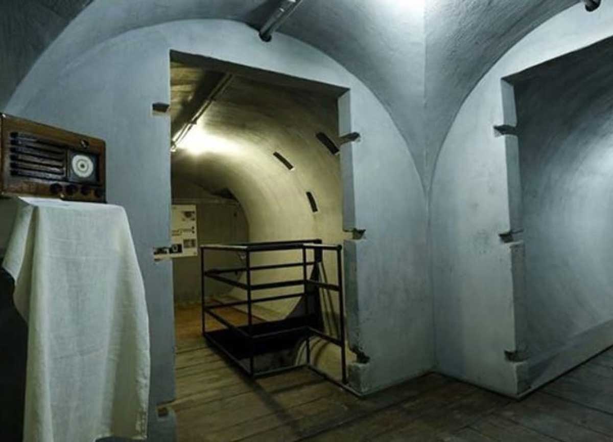 bunker mussolini villa torlonia 3