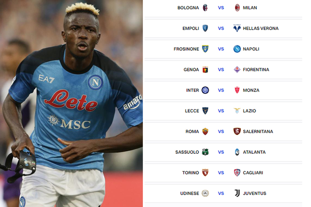 CALENDARIO SERIE A