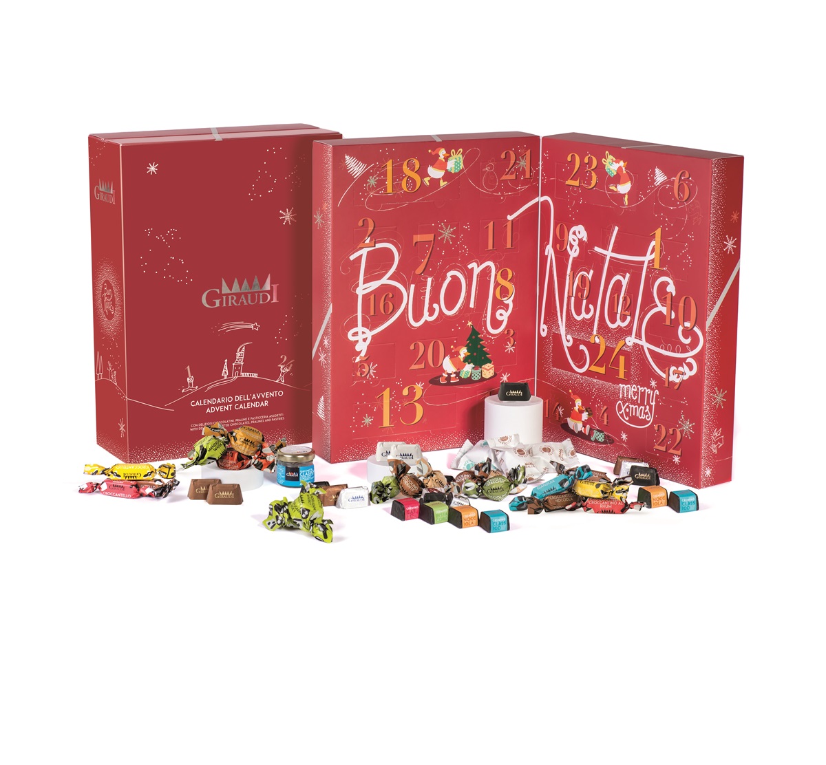Cioccolateria Giraudi - Calendario dell'Avvento Cioccolateria Giraudi - Calendario dell'Avvento
