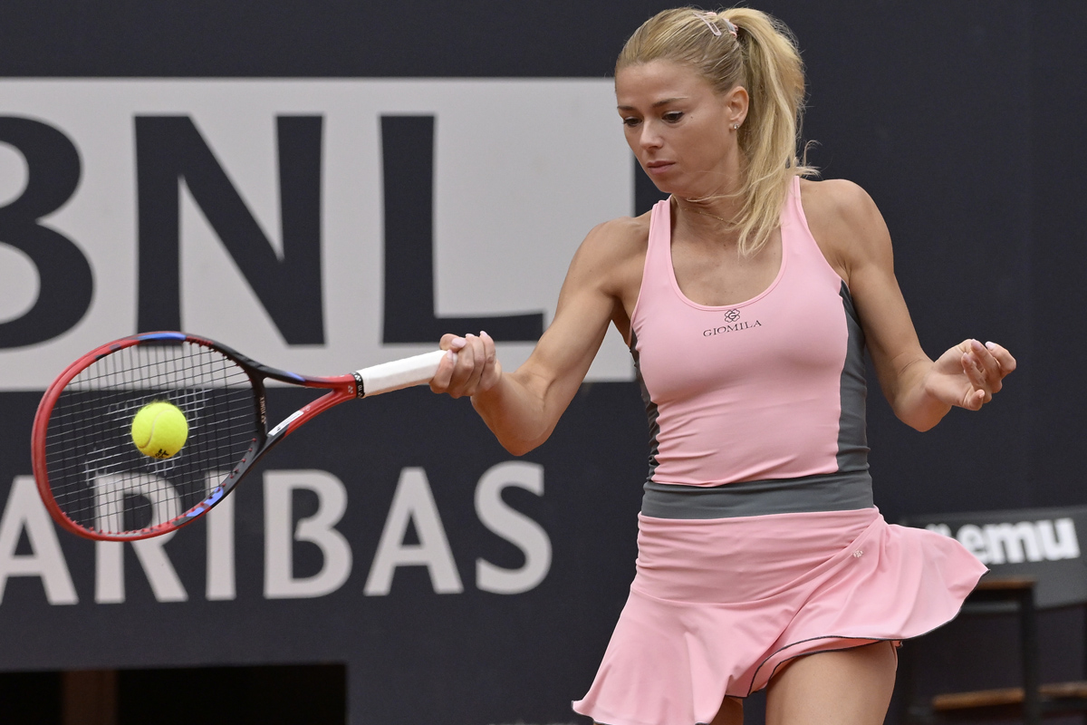 Camila Giorgi si prepara al Roland Garros dopo il terzo turno al Wta di Roma (foto Lapresse) Camila Giorgi si prepara al Roland Garros dopo il terzo turno al Wta di Roma (foto Lapresse)