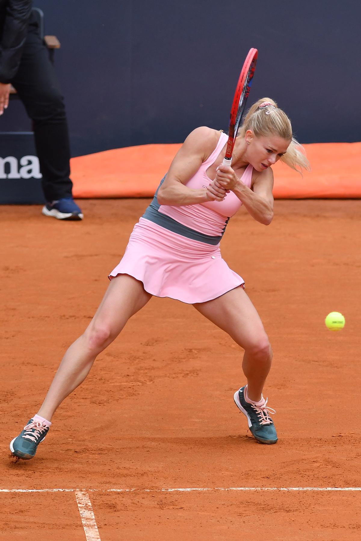 Camila Giorgi protagonista agli Internazionali d'Italia a Roma (foto Ipa) Camila Giorgi protagonista agli Internazionali d'Italia a Roma (foto Ipa)