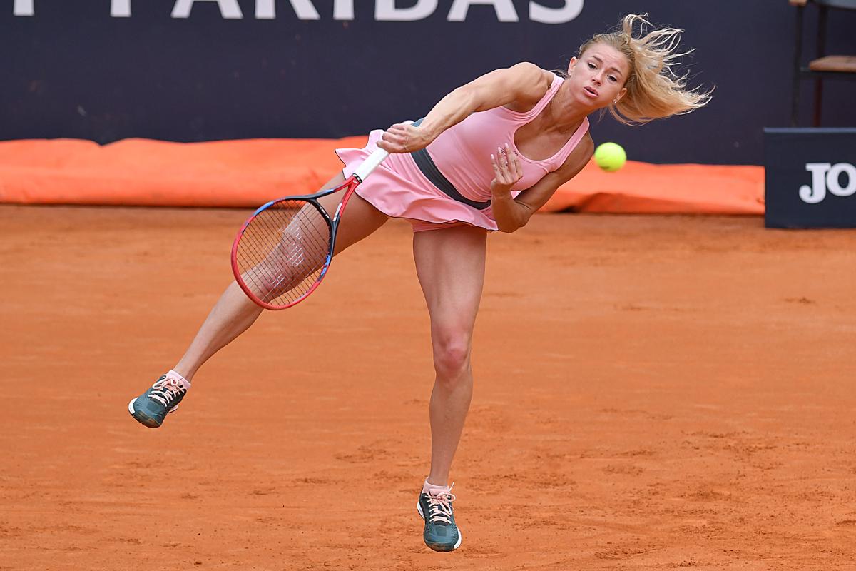 Camila Giorgi protagonista agli Internazionali d'Italia a Roma (foto Ipa) Camila Giorgi protagonista agli Internazionali d'Italia a Roma (foto Ipa)