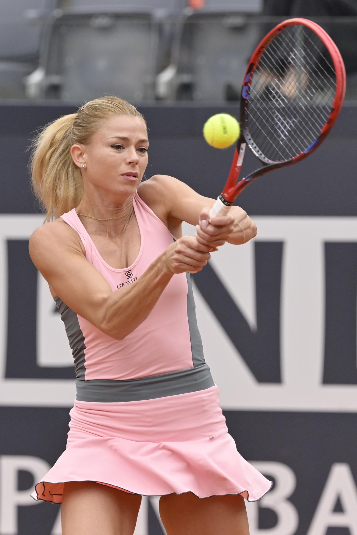 Camila Giorgi contro Jessica Pegula al Roland Garros dopo la grande vittoria su Alizè Cornet (foto Lapresse) Camila Giorgi contro Jessica Pegula al Roland Garros dopo la grande vittoria su Alizè Cornet (foto Lapresse)