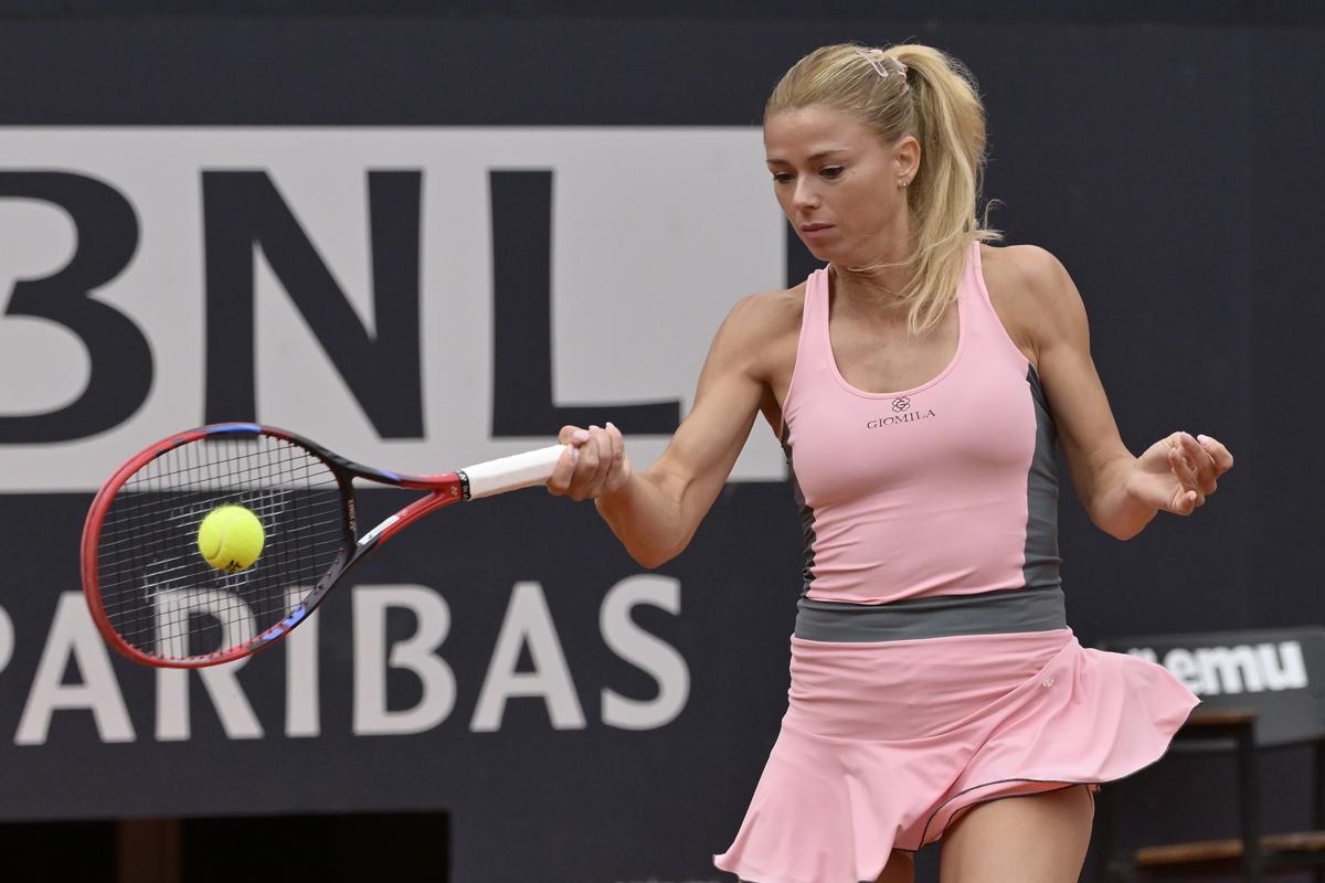 Camila Giorgi contro Jessica Pegula al Roland Garros dopo la grande vittoria su Alizè Cornet (foto Lapresse) Camila Giorgi contro Jessica Pegula al Roland Garros dopo la grande vittoria su Alizè Cornet (foto Lapresse)
