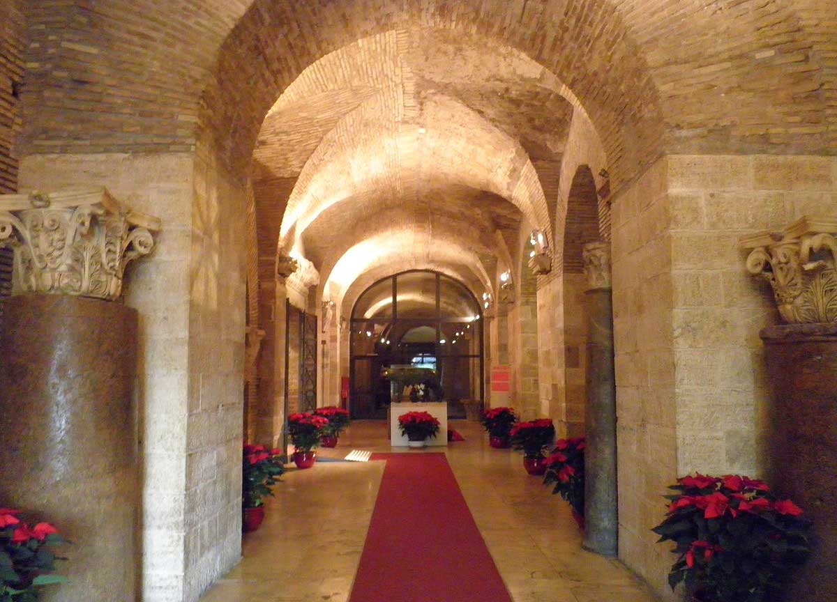 Campidoglio, l'ingresso del Palazzo Senatorio Campidoglio, l'ingresso del Palazzo Senatorio