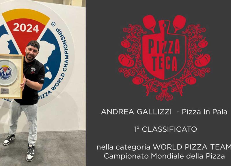 Andrea Gallizzi campione del mondo di pizza Andrea Gallizzi campione del mondo di pizza