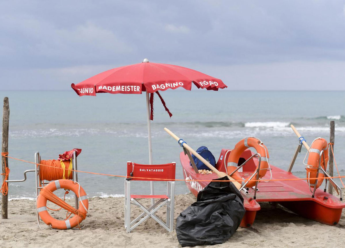 La spiaggia di Capocotta La spiaggia di Capocotta