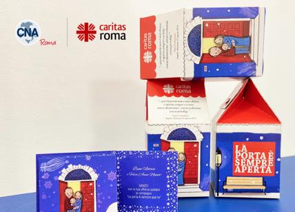 Roma, Cna dona più di 4mila euro alla Caritas per dare una casa ai senzatetto
