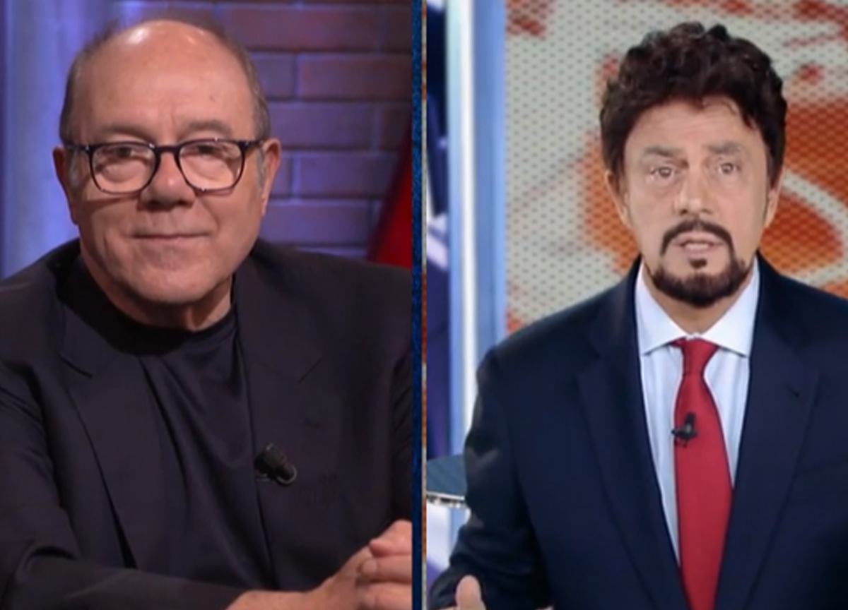 Carlo Verdone e Andrea Giambruno