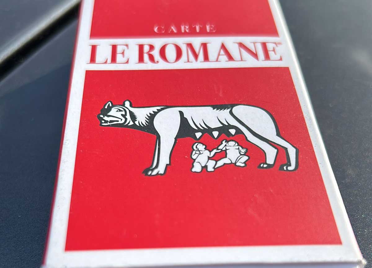 Le carte da gioco del Comune di Roma