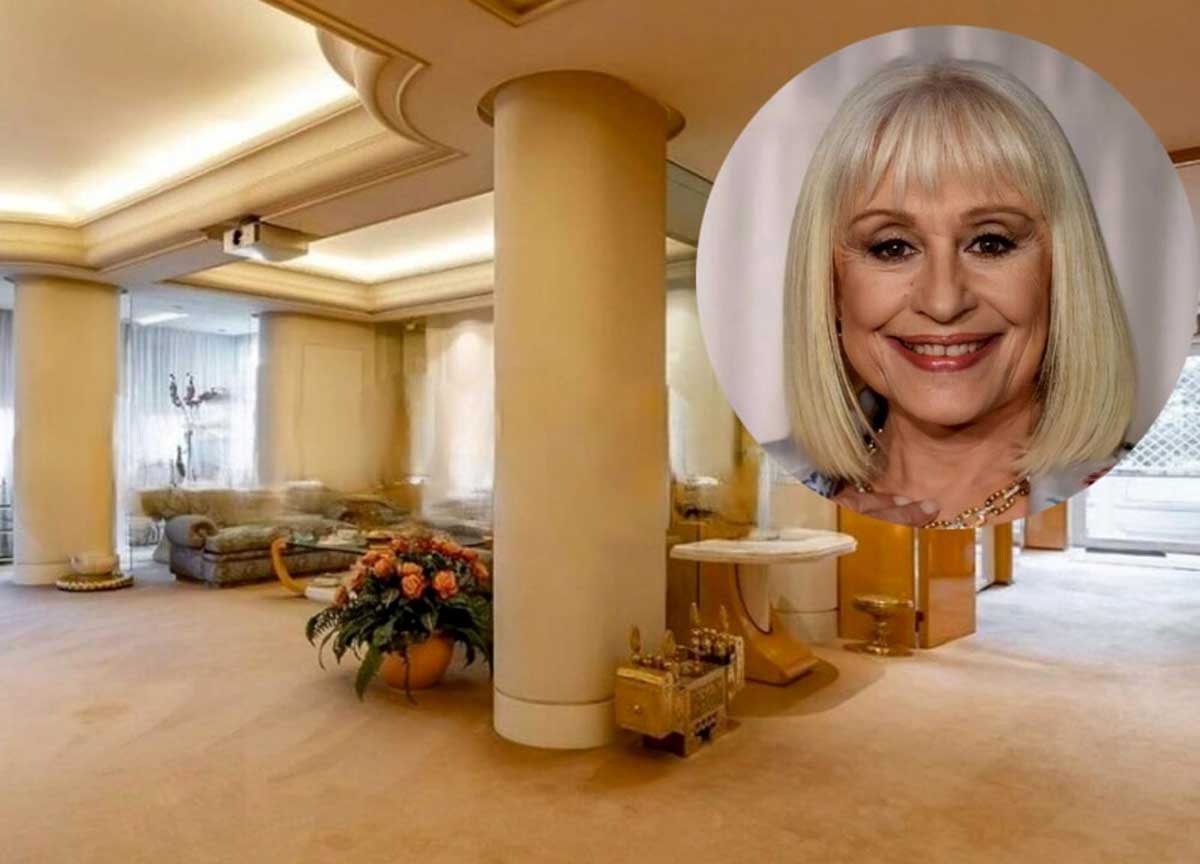 La casa di Raffaella Carrà La casa di Raffaella Carrà