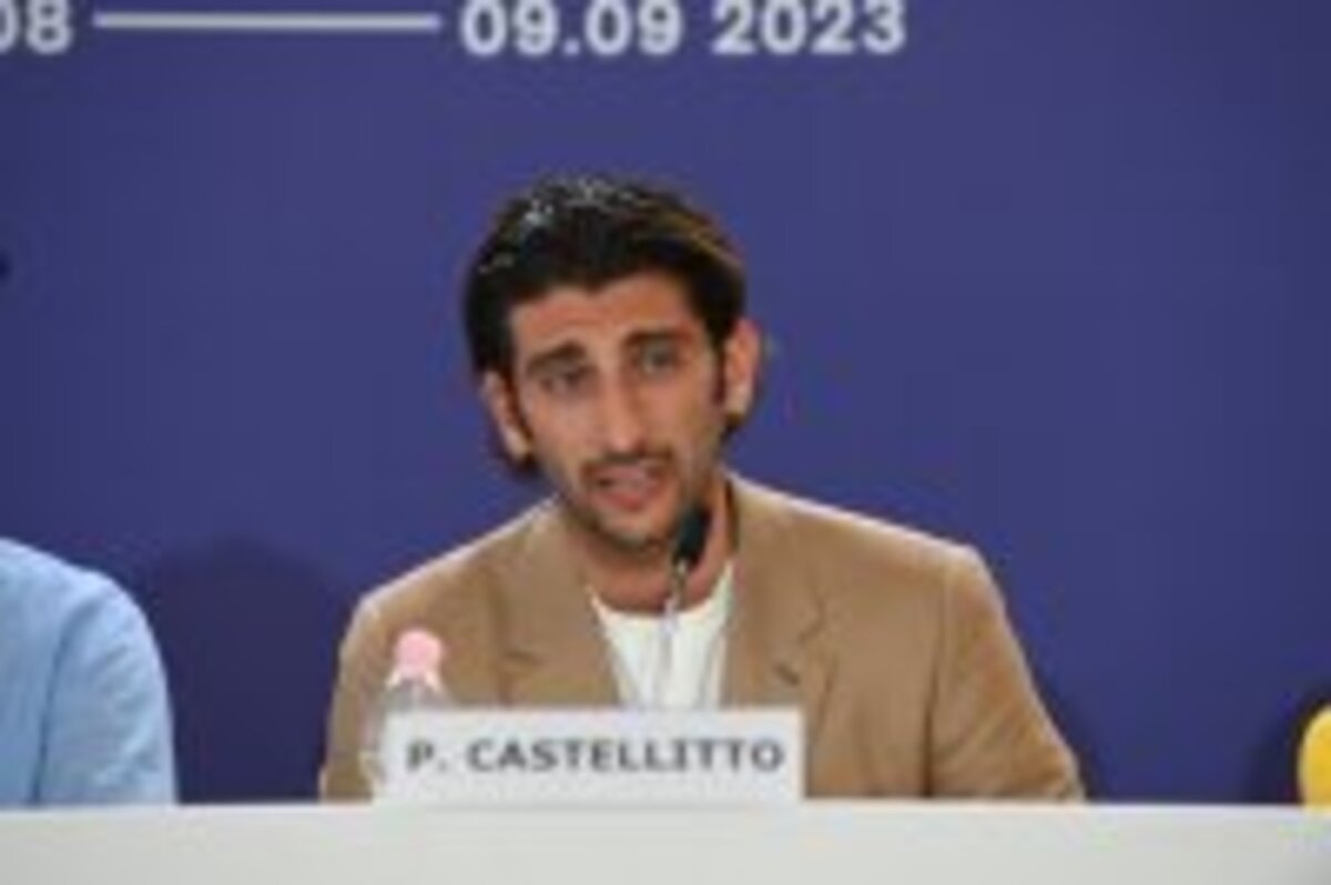 Castellitto in conferenza stampa Castellitto in conferenza stampa