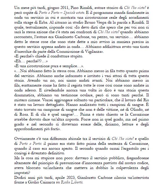 libro Olindo e Rosa