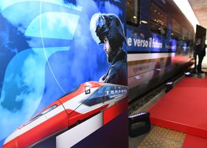 FS: un Frecciarossa dedicato ai 100 anni dell’Aeronautica Militare