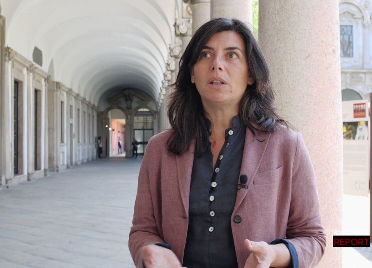 Chantal Meloni. Fonte: Report Chantal Meloni. Fonte: Report