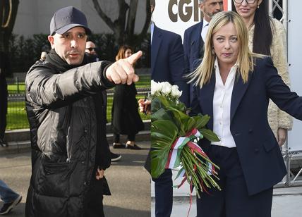 Checco Zalone e Giorgia Meloni