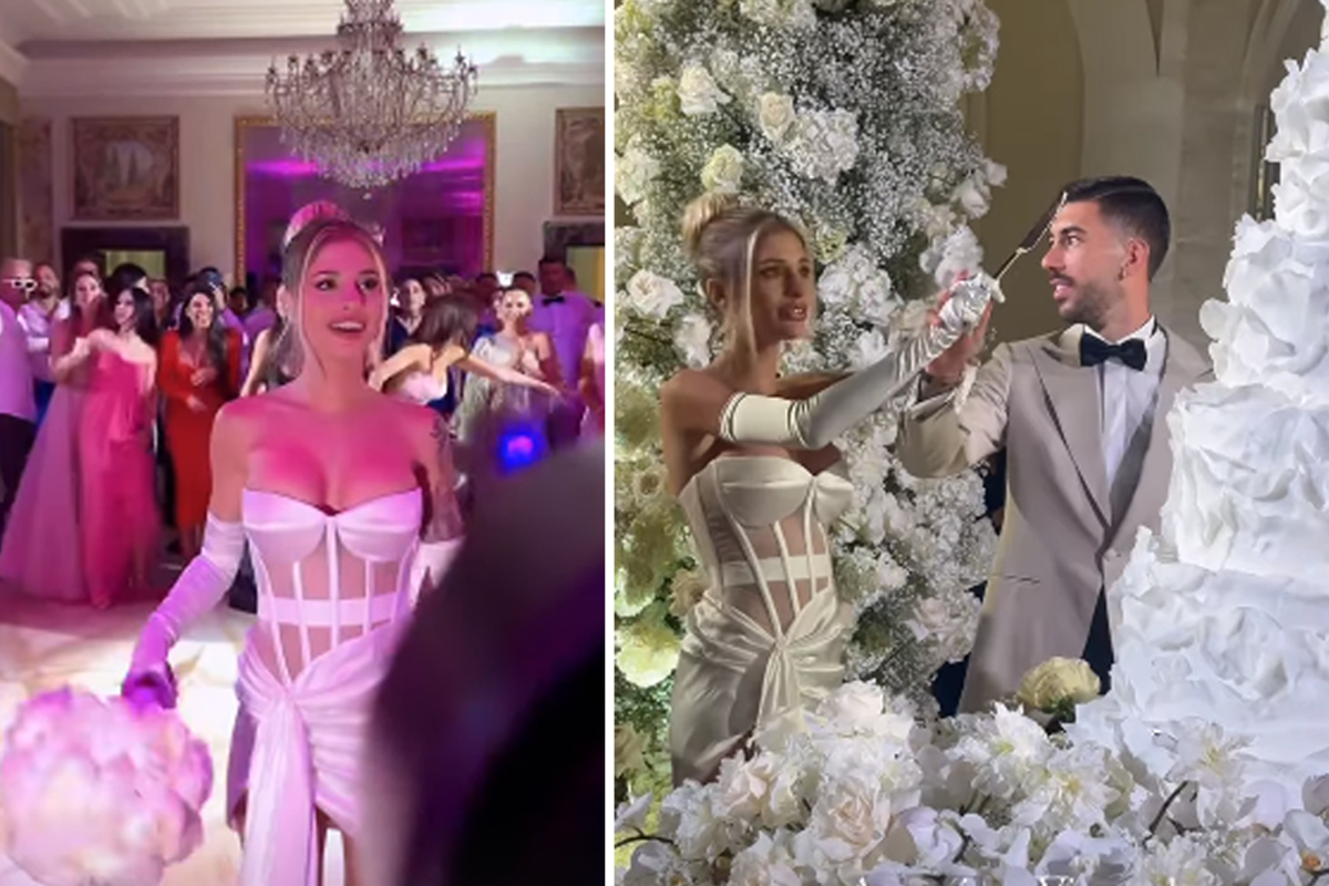 Il matrimonio tra Chiara Nasti e Mattia Zaccagni (Instagram di Angela Nasti, angelanastiofficial) Il matrimonio tra Chiara Nasti e Mattia Zaccagni (Instagram di Angela Nasti, angelanastiofficial)